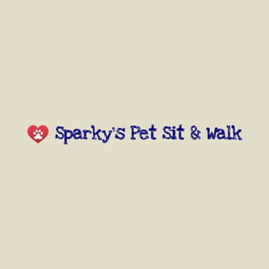 Sparky’s Pet Sit & Walk logo