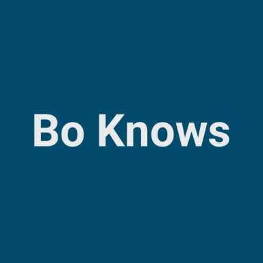 Bo Knows logo