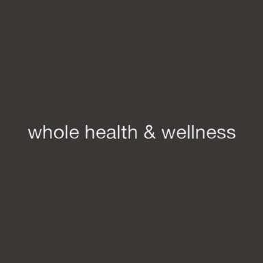 Whole Health and Wellness logo