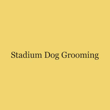 Stadium Dog Grooming logo