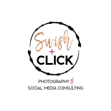 Swish + Click Photography logo