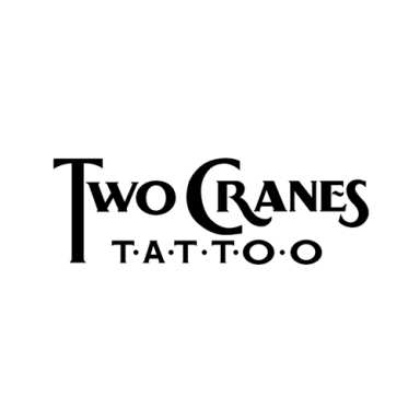 Two Cranes Tattoo logo