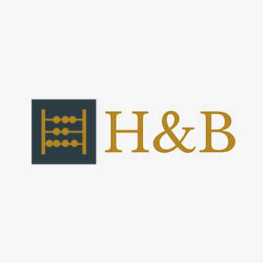 H & B logo