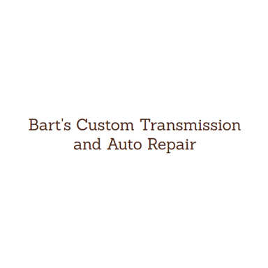 Bart's Custom Transmission and Auto Repair logo