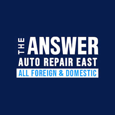 The Answer Auto Repair East logo