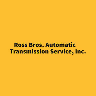 Ross Bros. Automatic Transmission Service, Inc. logo