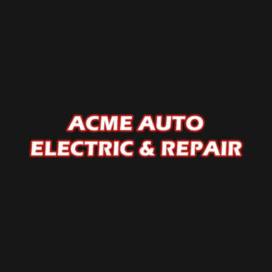 Acme Auto Electric & Repair logo