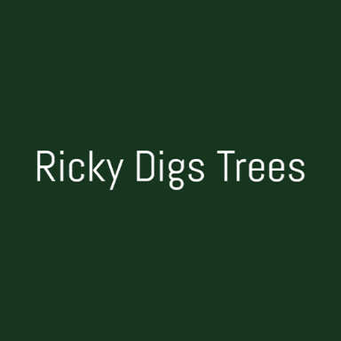 Ricky Digs Trees logo
