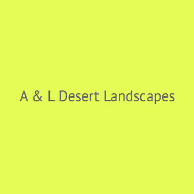 A & L Desert Landscapes logo