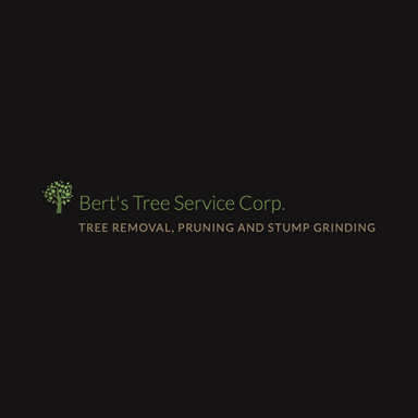 Bert's Tree Service Corp. logo