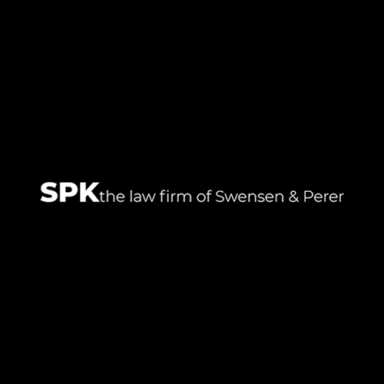 SPK The Law Firm of Swensen & Perer logo