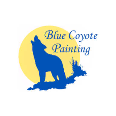 Blue Coyote Painting logo