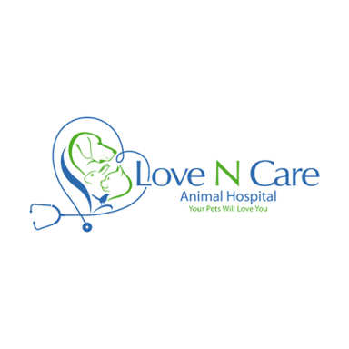 Love N Care Animal Hospital logo