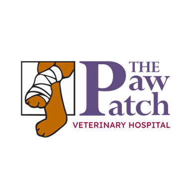 The Paw Patch Veterinary Hospital logo