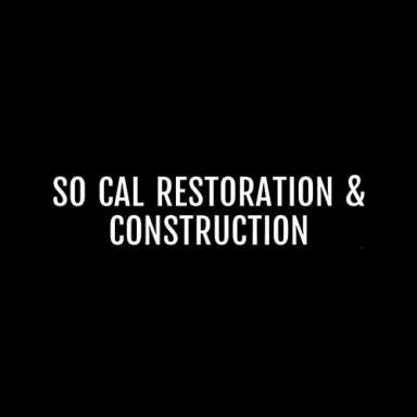 So Cal Restoration & Construction logo