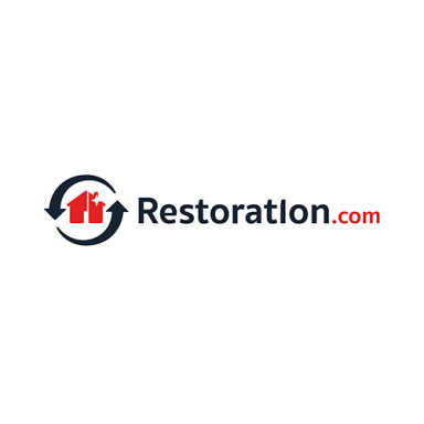 RESTORATlON.com Water, Mold, Fire Damage logo