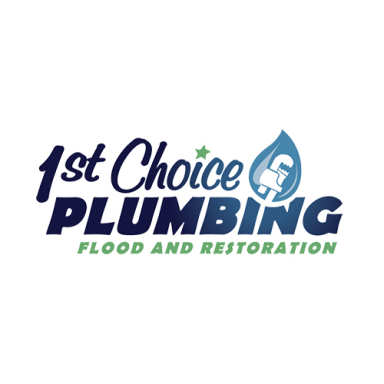 1st Choice Plumbing Flood and Restoration logo