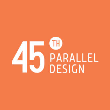 45th Parallel Design logo