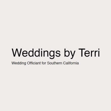 Weddings by Terri logo