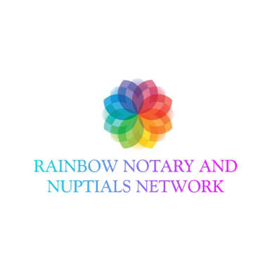 Rainbow Mobile Notary And Nuptials Wedding Officiants Network logo