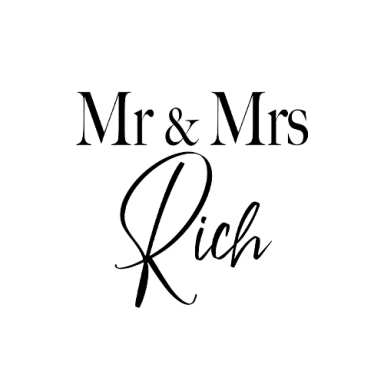 Mr. & Mrs. Rich logo