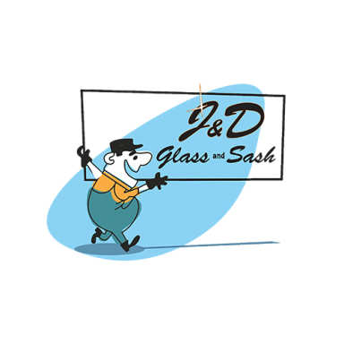J&D Glass and Sash Inc. logo
