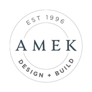 AMEK Design + Build logo