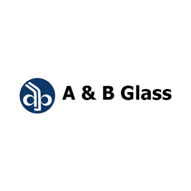 A & B Glass logo