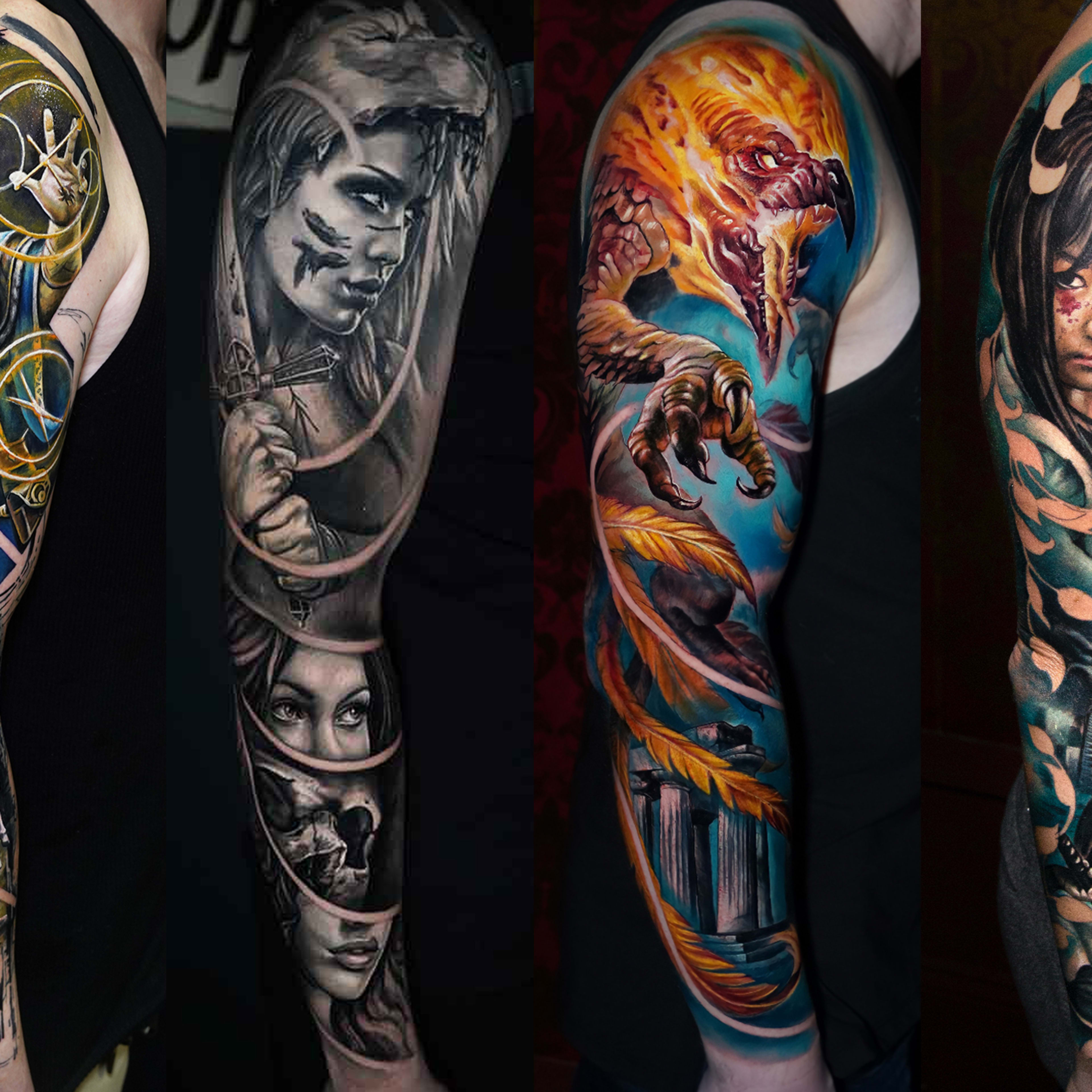 Dallas Ink Master Deanna James baroqueinspired tattoos are taking over  TikTok