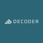 company marketing presentation Decoder logo