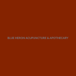 Blue Heron Acupuncture and Apothecary logo