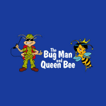 The Bug Man and Queen Bee logo