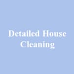 Detailed House Cleaning logo