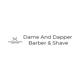 Dame And Dapper Barber & Shave logo