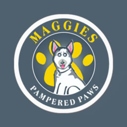 Maggie's Pampered Paws logo