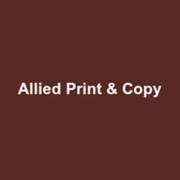 Allied Print & Copy logo