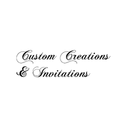 Custom Creations & Invitations logo