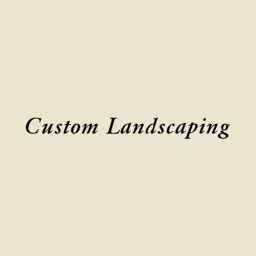 Custom Landscaping logo