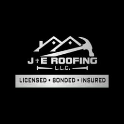 J&E Roofing logo