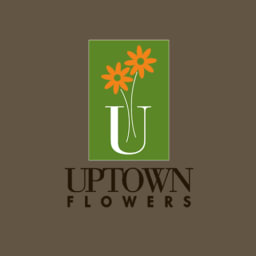 Uptown Flowers logo