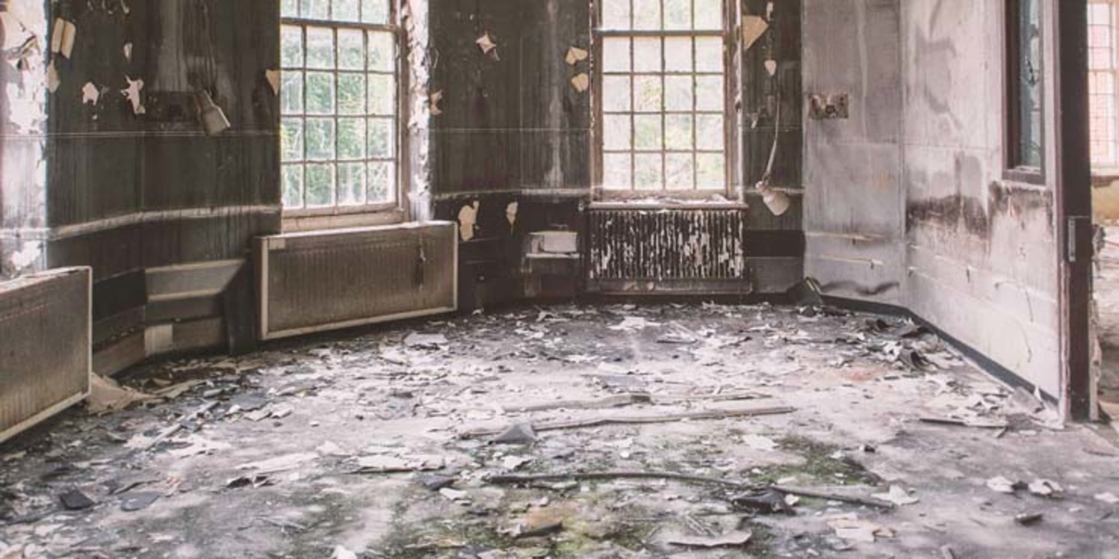 Fire Damage Restoration Services background