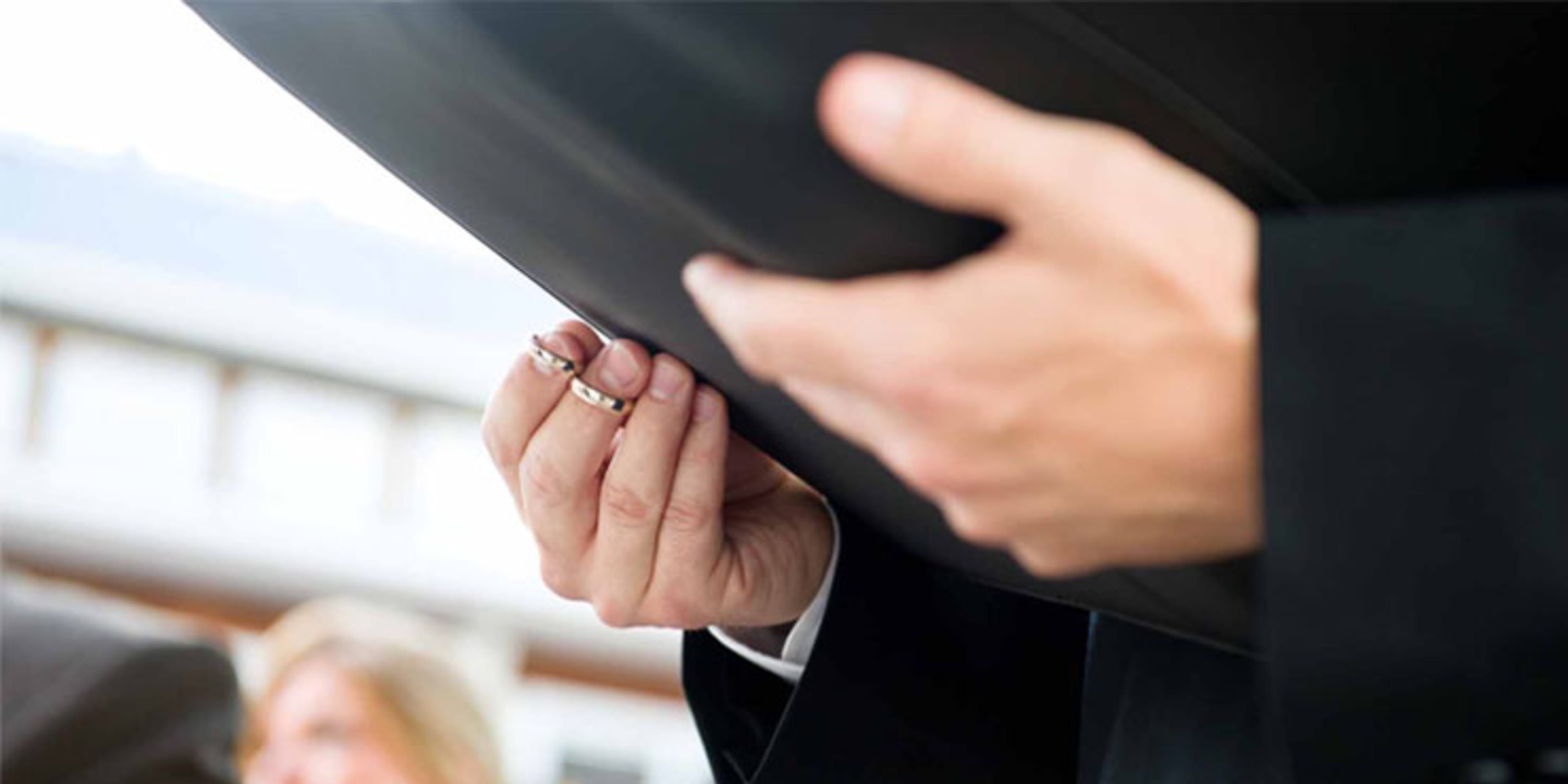 Wedding Officiants background