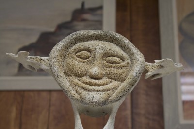 Whale Vertebrae Sculpture