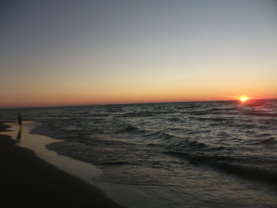 Sunset on Lake Huron