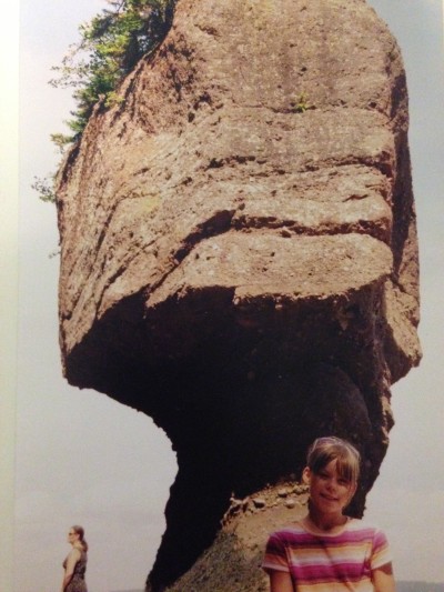 Sandcastles in the Bay of Fundy