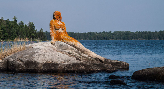 Rainy Lake Mermaid