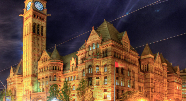 Old Toronto City Hall And York County Court House