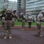 A-maze-ing Laughter Sculptures