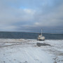 Old Ship on Hudson Bay Shore