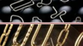 Pièces en fil métallique